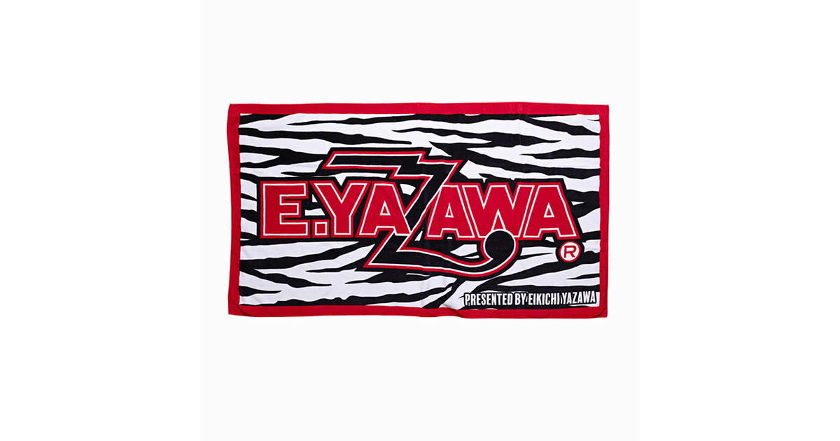 スペシャルビーチタオル(ロゴ)ゼブラ｜DIAMOND MOON通信販売｜矢沢永吉