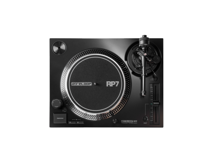 Reloop RP-7 Professional 7-Inch Direct-Drive DJ Turntable — Rock