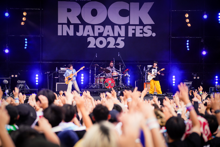 NEE - ROCK IN JAPAN FESTIVAL 2025 ライブ写真＆セットリスト｜音楽