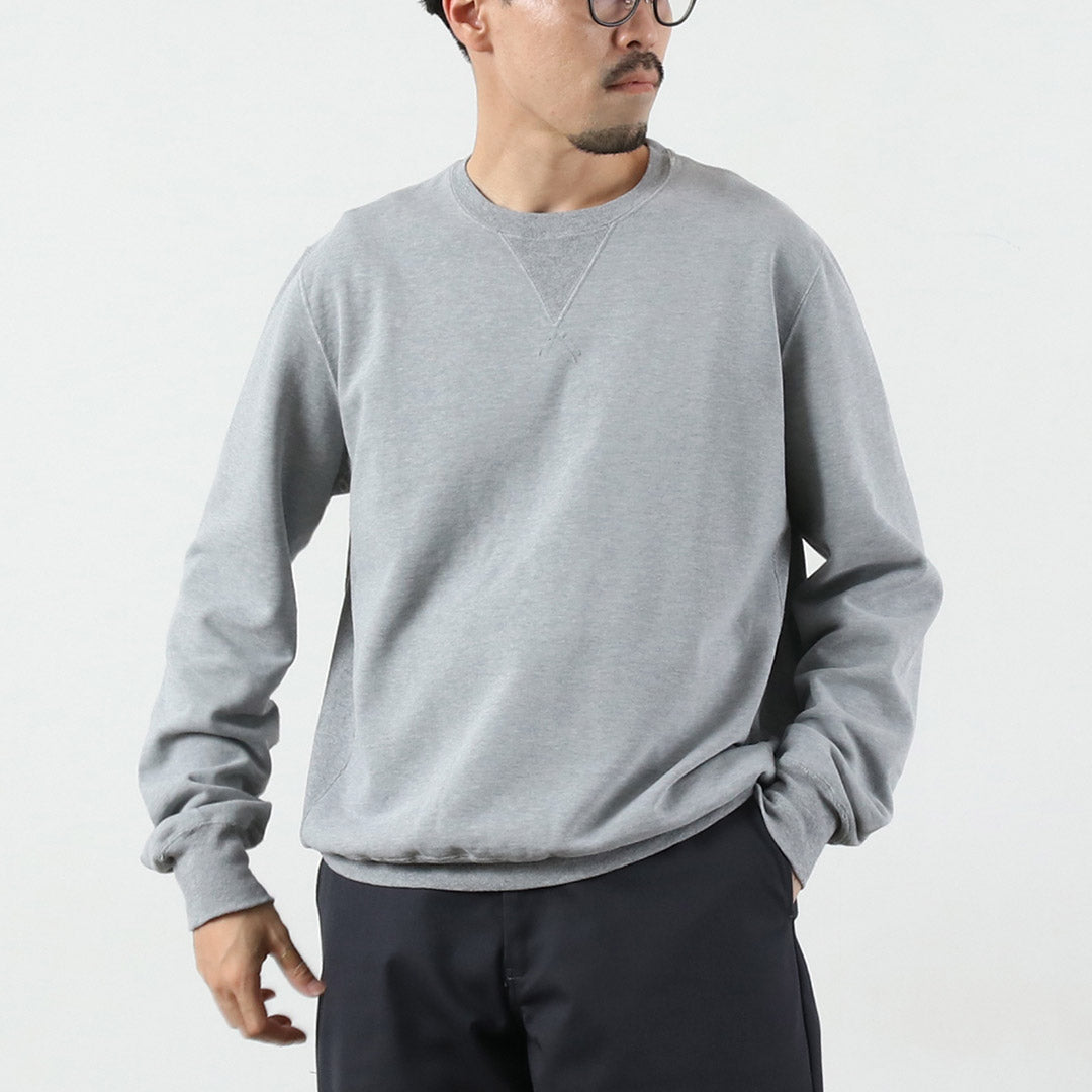 REMI RELIEF（レミレリーフ） SP加工裏毛クルー 無地 スウェット 2025