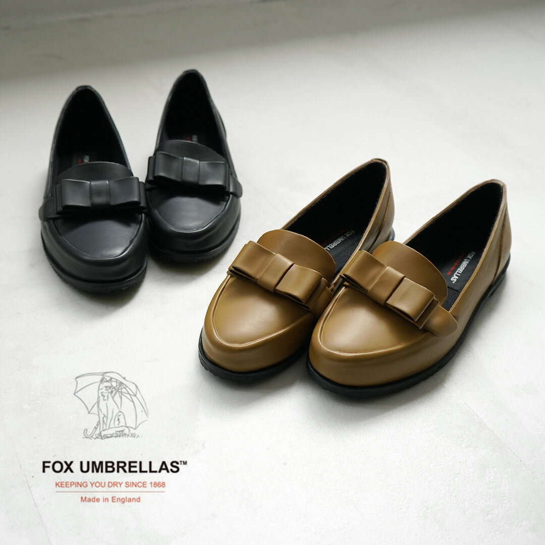 FOX UMBRELLAS（フォックスアンブレラ） リボン ローファー