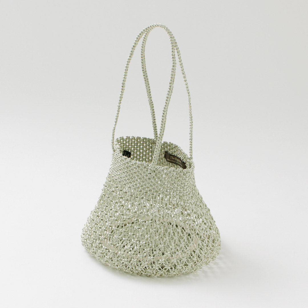 BAGMATI（バグマティ） メッシュ コード編みバッグ METALIC LUREX