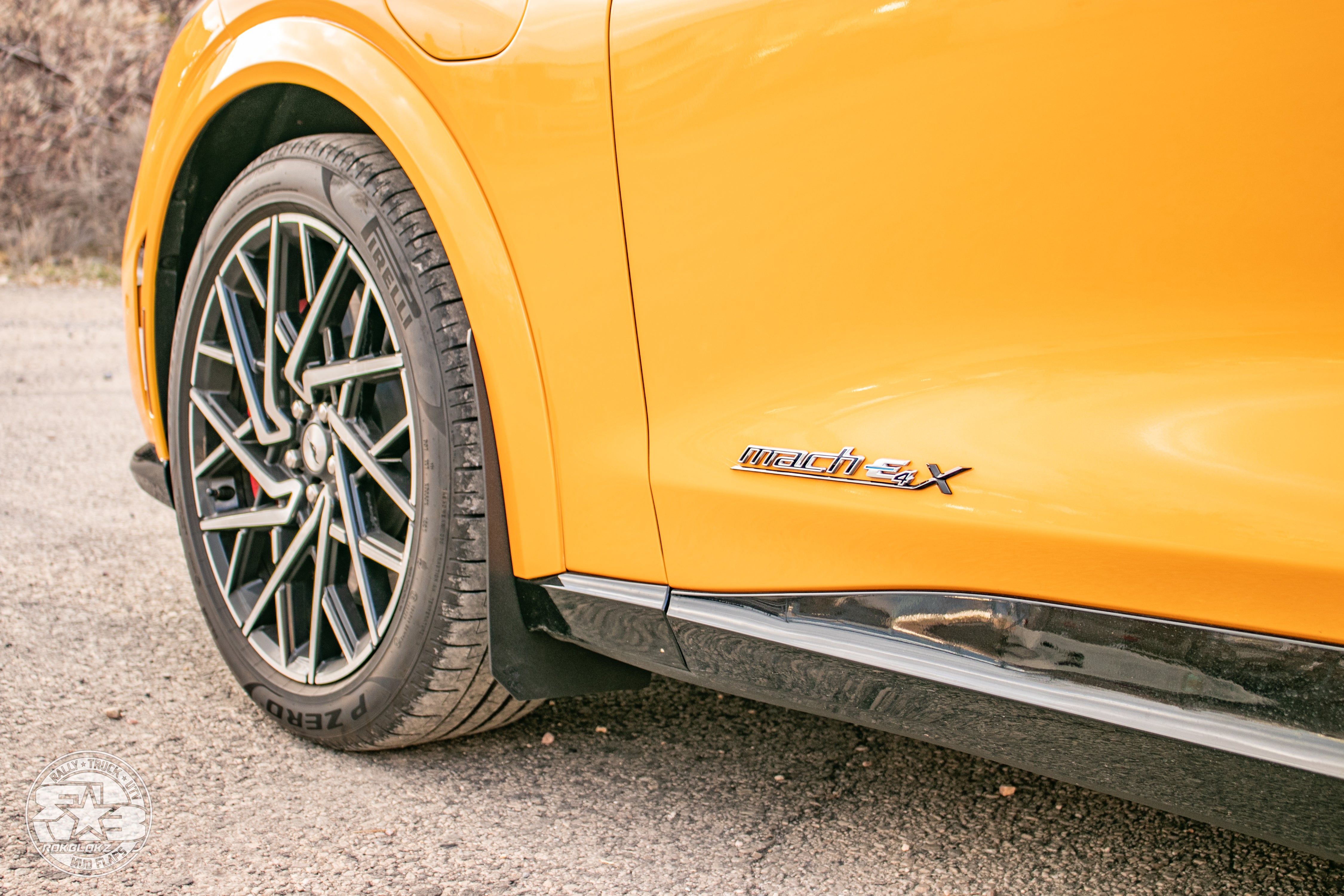 Ford Mustang Mach E 2021+ Mud Flaps — RokBlokz