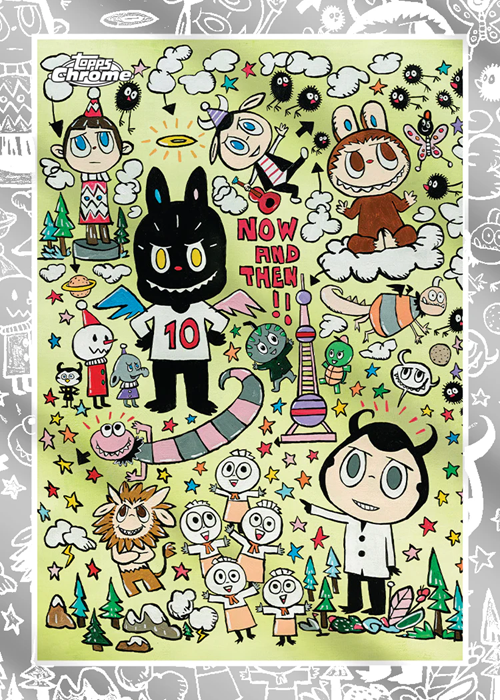 2025 Topps Labubu Chrome 10th Anniversary Hobby Box | Exclusive