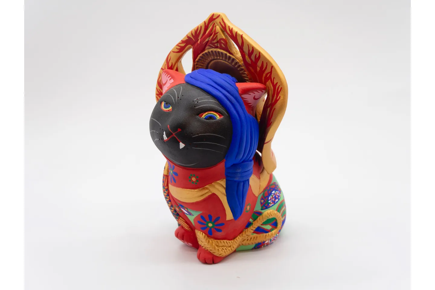 カオデカクンがやってくる2024 エサシトモコ「仏ニャンVS怪ニャン」展