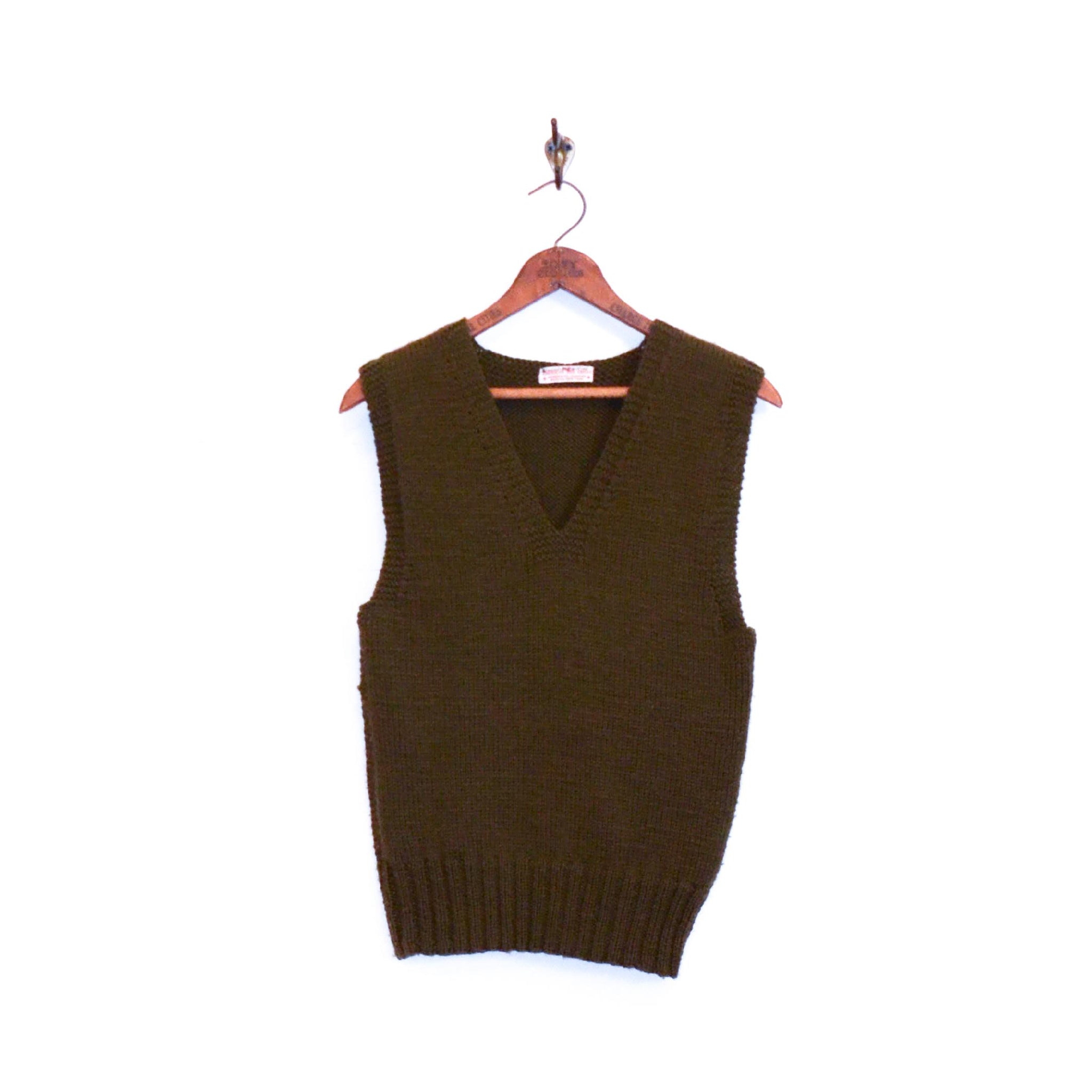 American Red Cross - WWII Wool Knit Vest – Rugged Road & Co.