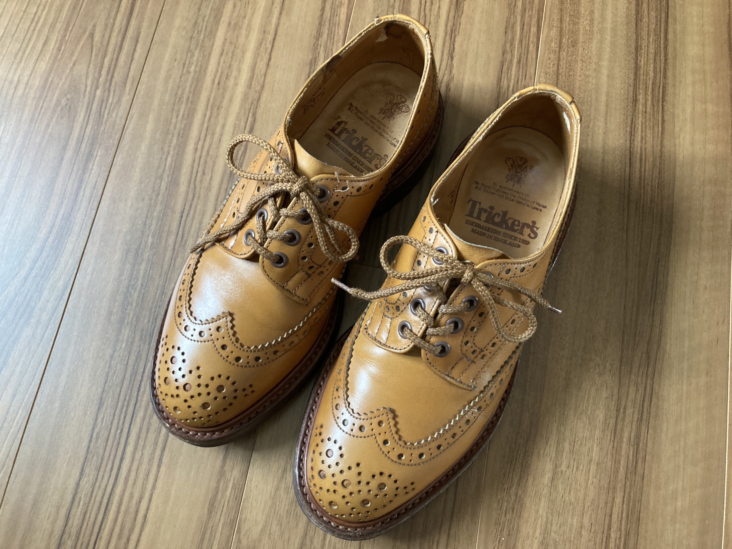 トリッカーズ バートン エイコン アンティーク ―― 購入から2年半。強靭