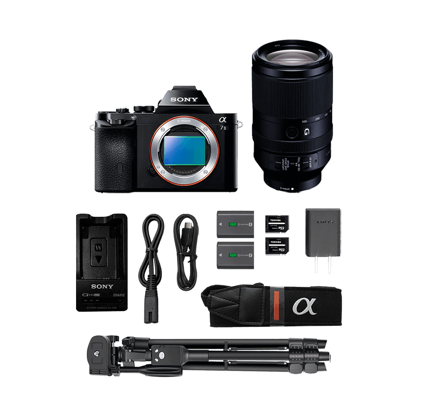 レンタル] ソニー SONY α7II 望遠レンズ / 三脚セット｜ ミラーレス