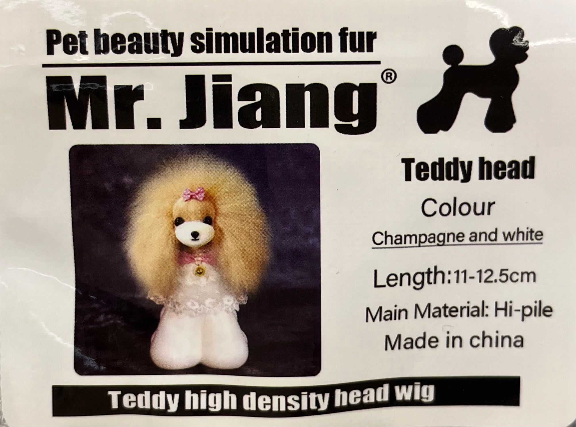 Mr.Jiang モデルドッグ トイプードル ヘッド – PLUCK