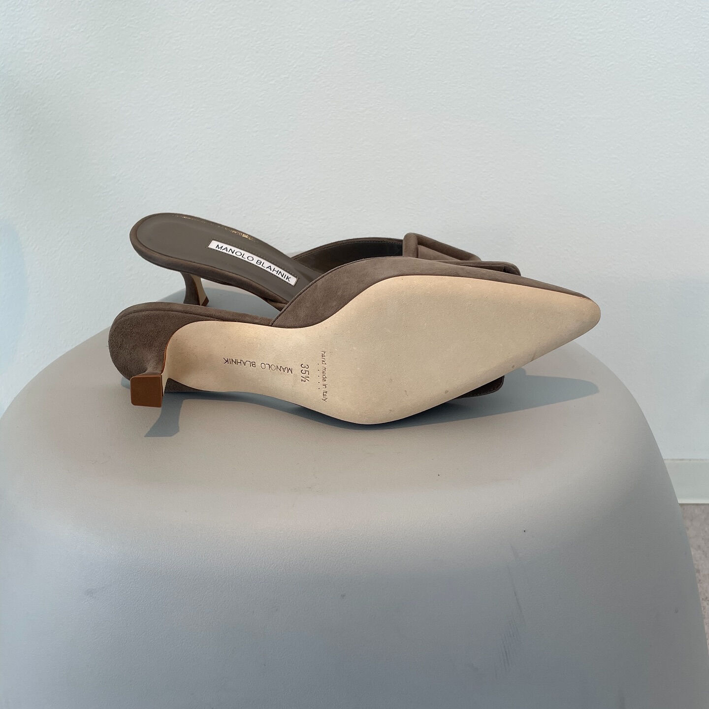 ハーフラバーソール 裏張り マノロブラニク | 実績紹介 | 愛知県名古屋