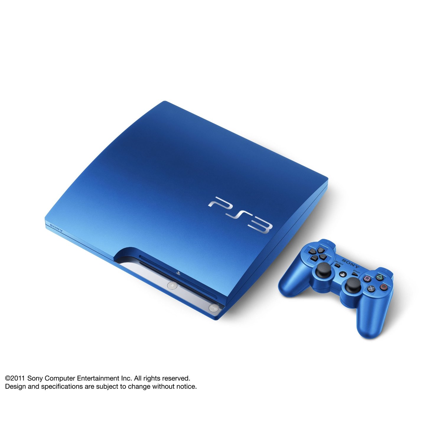 PlayStation3 Slim Console (HDD 320GB Splash Blue Model) - 110V
