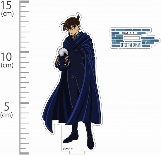 名探偵コナン 工藤新一 アクリルスタンド 黒衣の騎士Ver.｜ホビーの