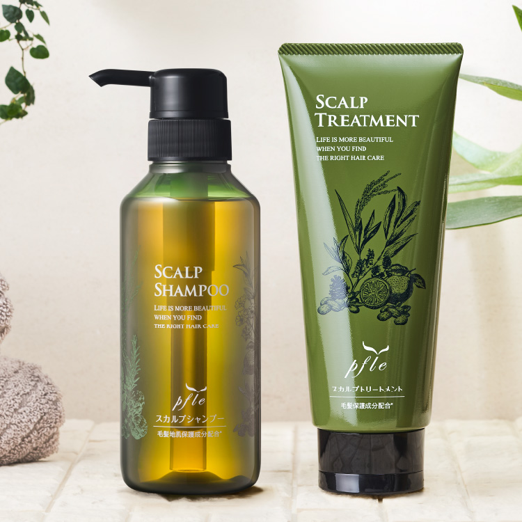 抗がん剤治療後 頭皮ケアシャンプー | プフレスカルプセット ノンシリコン