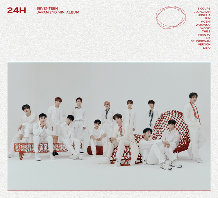 SEVENTEEN JAPAN 2ND MINI ALBUM「24H」