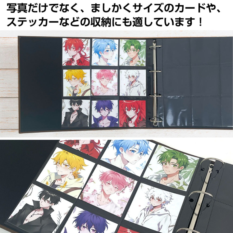 WEB限定品】ナカバヤシ セラピーカラー バインダーアルバム（TCPK-LY