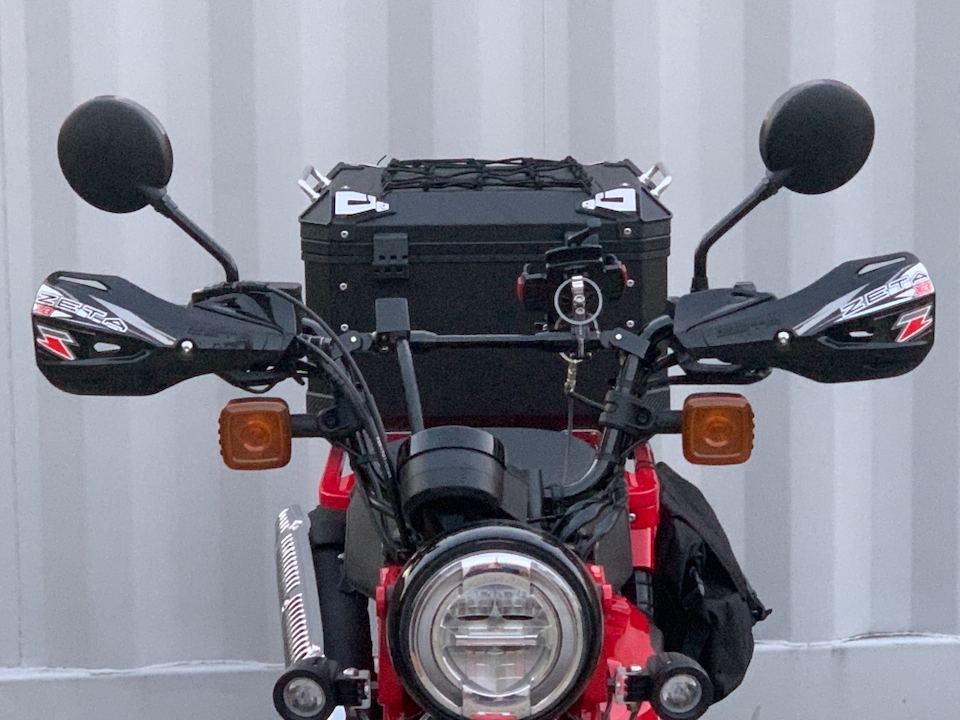 ハンターカブ CT125】 ZETA インパクトX3ハンドガード: さぶログ Part.3