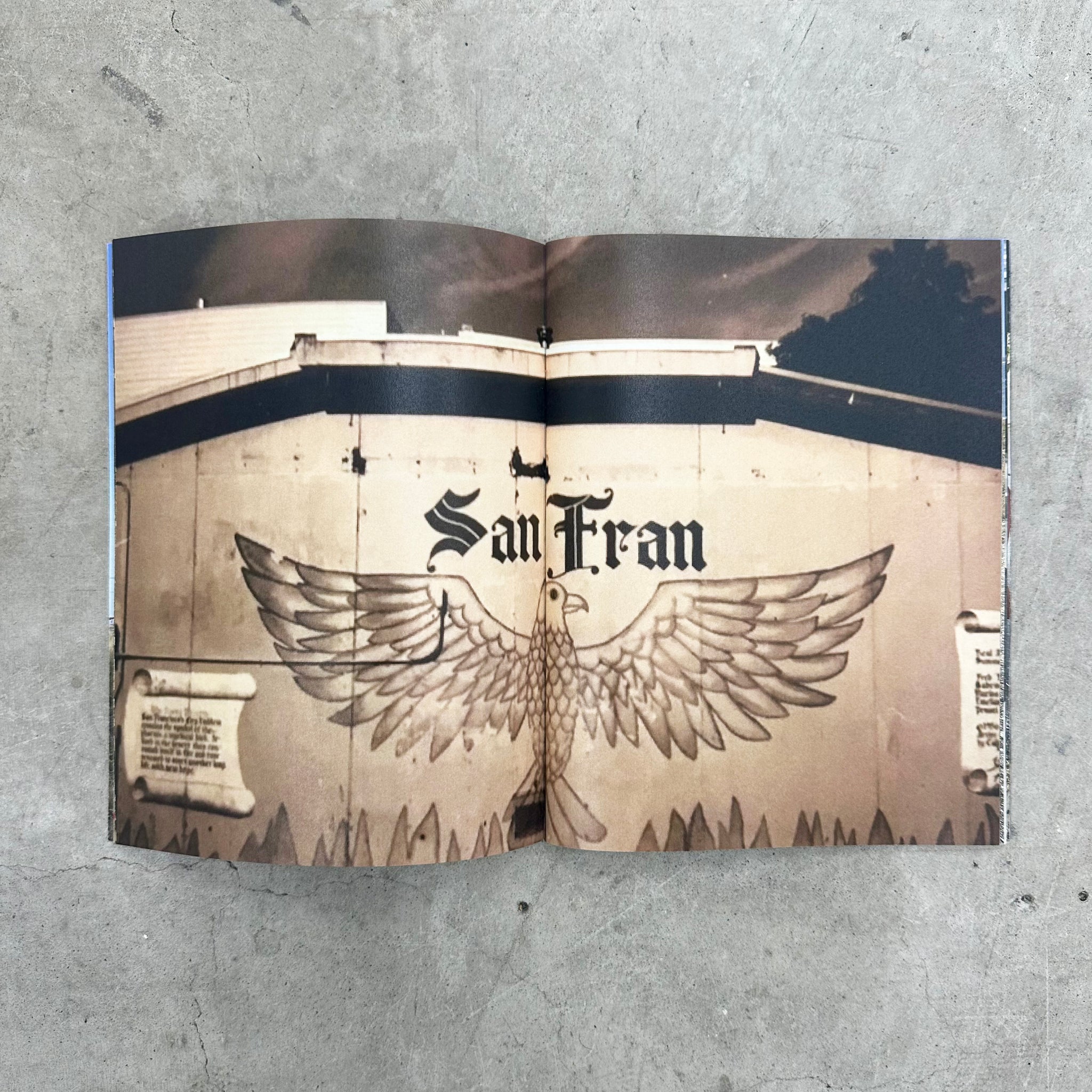 Untitled Zine “T.H.R.” by Barry McGee – Scooters For Peace