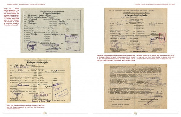 German Military Travel Papers of the Second World War – Schifferbooks