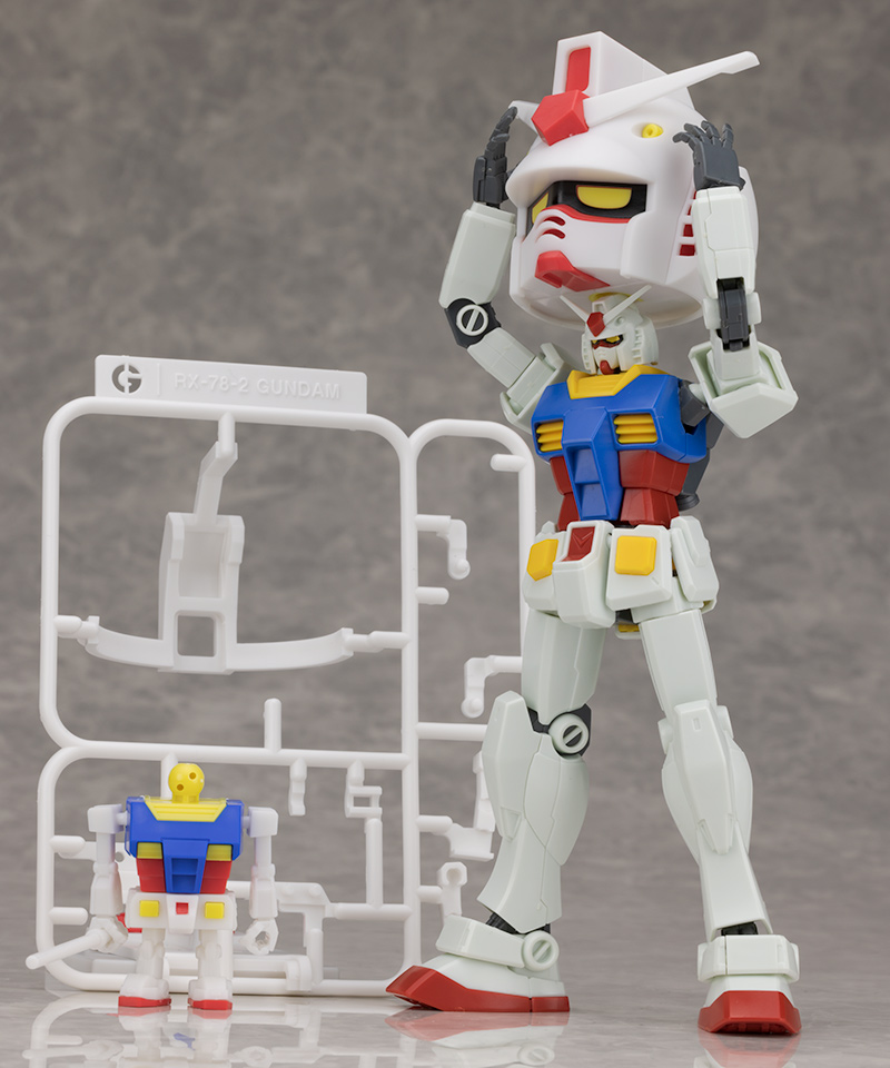 1/1 ガンプラくんDXセット（ランナーVer.再現パーツ付き）レビュー