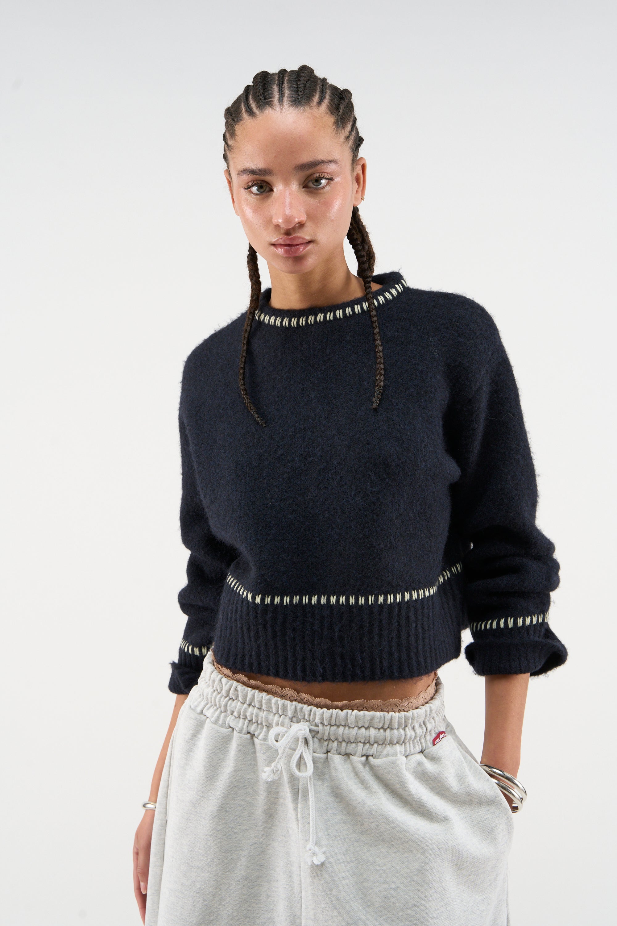 Handmade Blue Knit – Scuffers