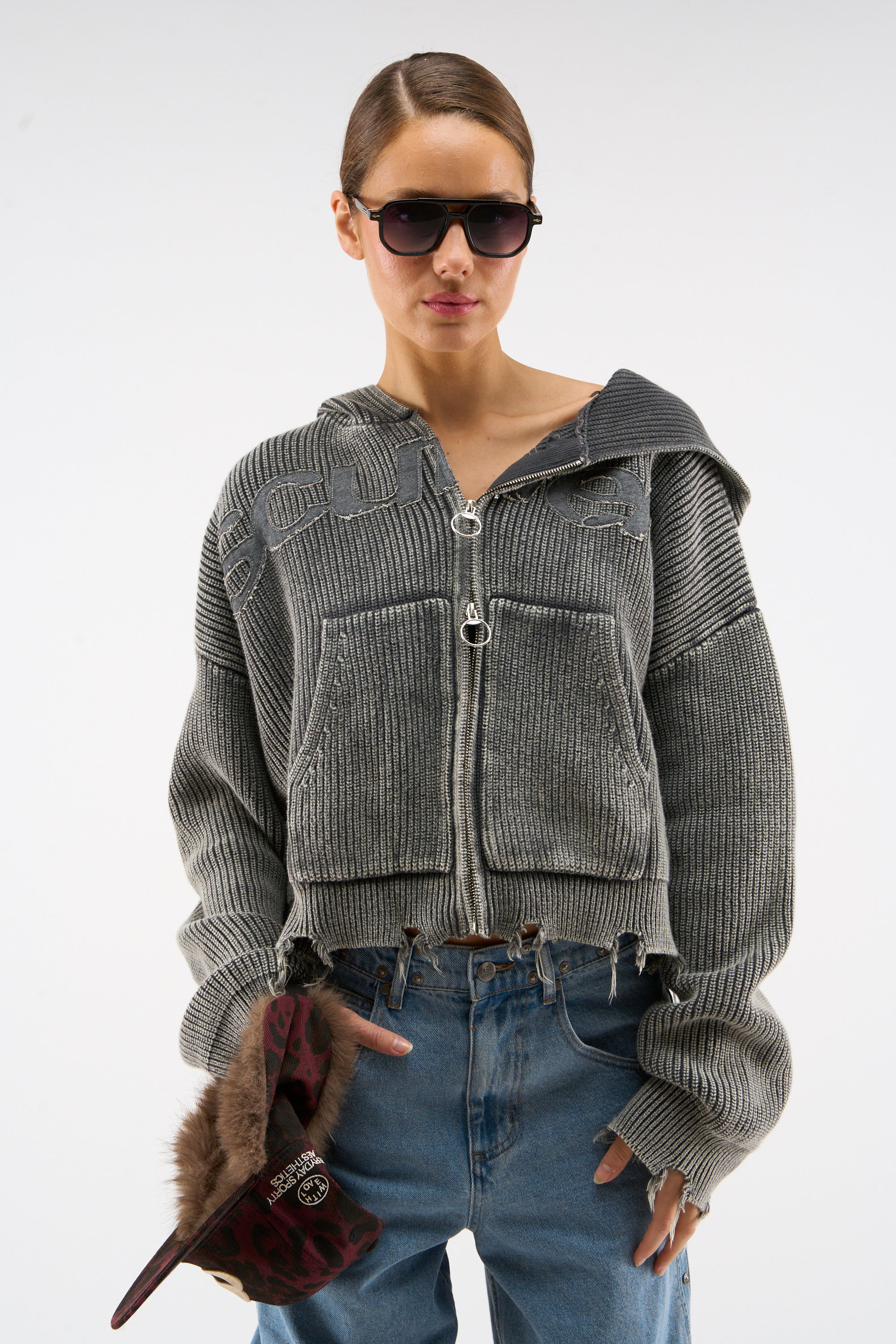 New Light Dark Buzz Knit Zipper – Scuffers