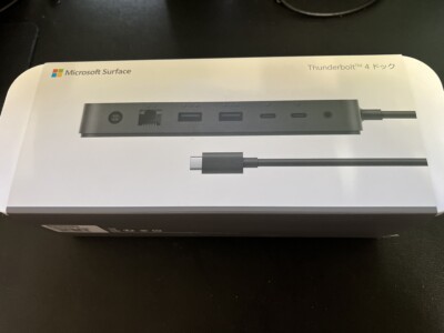 マイクロソフト Surface Thunderbolt 4 ドックを購入しました！ – 土っ日ん