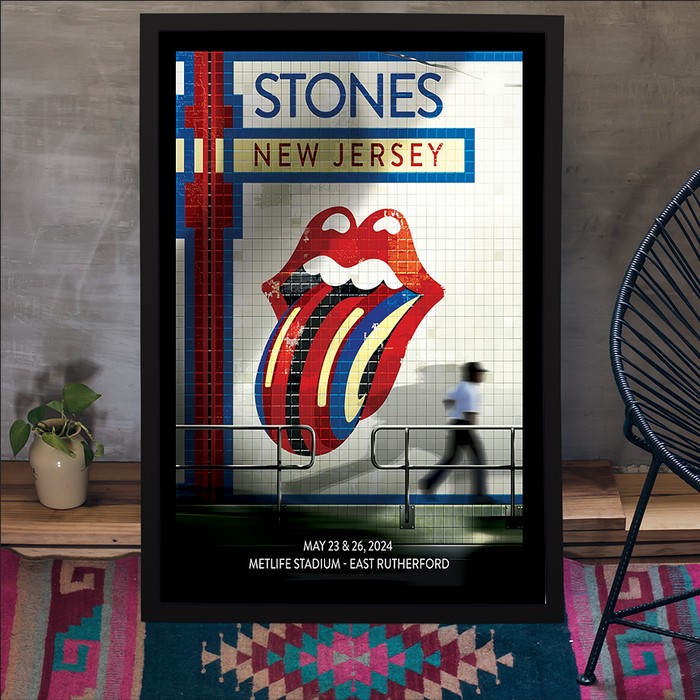 Poster The Rolling Stones Show At MetLife Stadium May 23 & 26