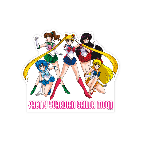 ストアオリジナル ステッカー 8周年記念: 全商品｜Sailor Moon store