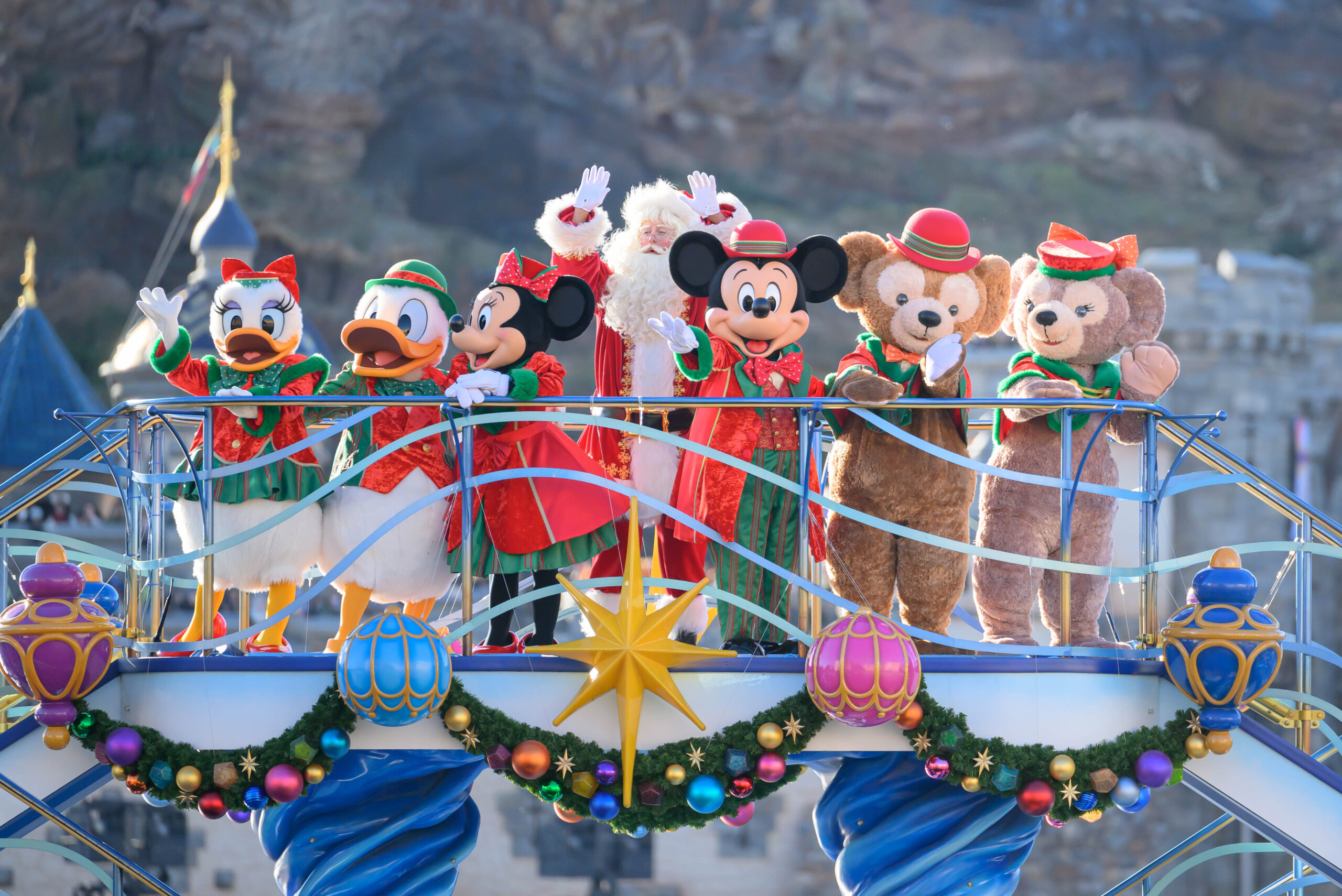 2024年12月 家族でクリスマスディズニーに行ってきた【FUJIFILM X100Ⅵ