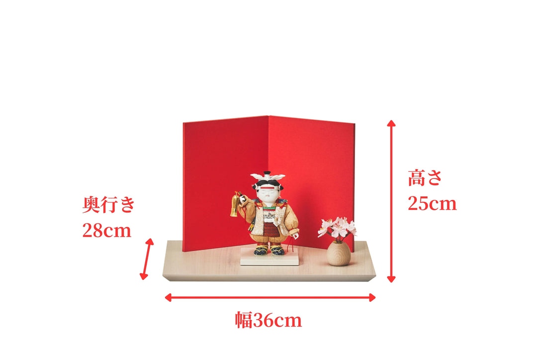 桃太郎の大将 – 人形工房 左京