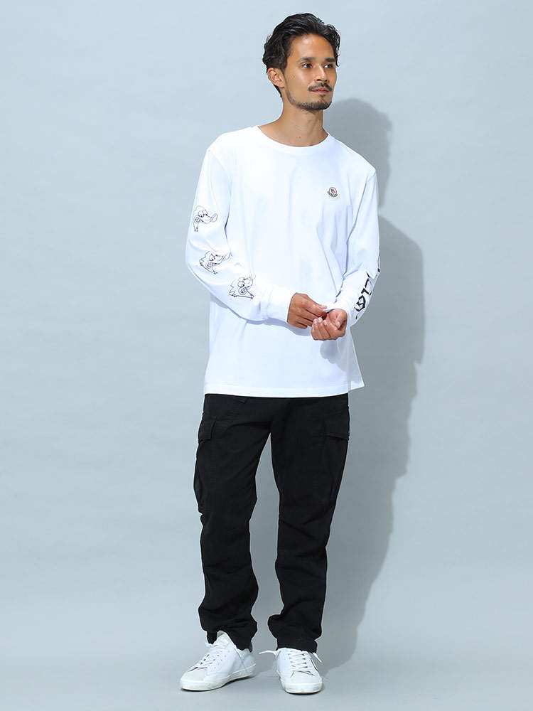 モンクレール メンズ Tシャツ 長袖 MONCLER ブランド ロンT トップス