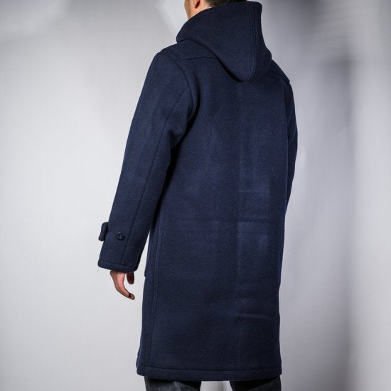 ダッフルコート カシミアメルトン ネイビー(duffle coat cashmere