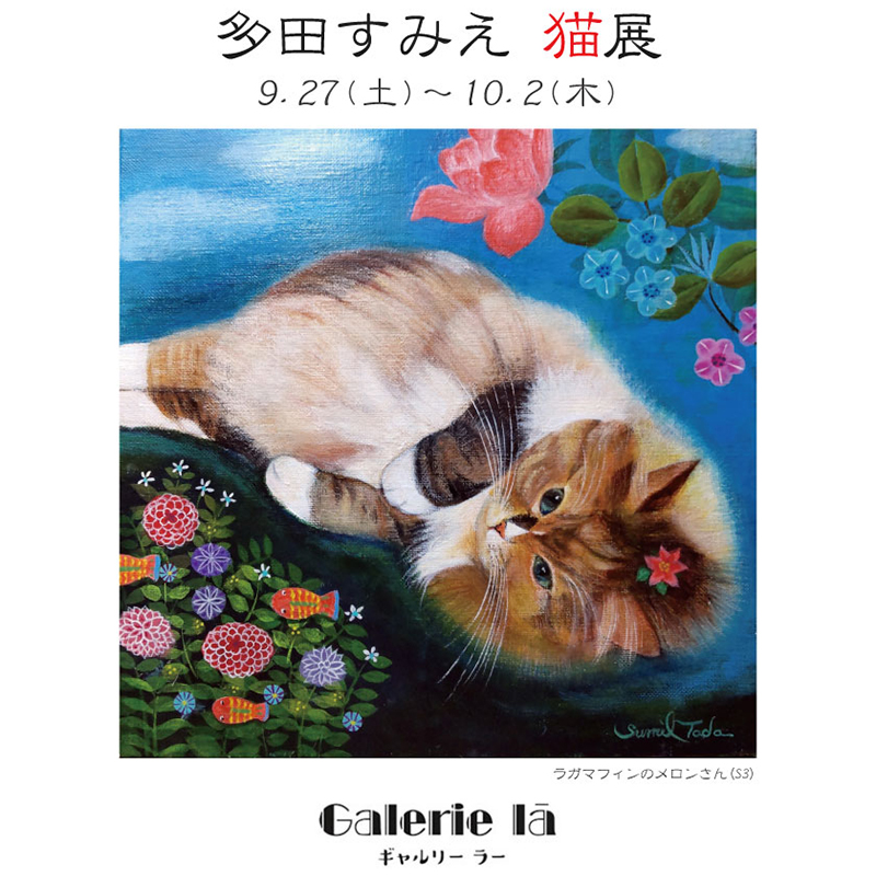 多田すみえ猫展 | 銀座ギャラリー&レンタルスペース【Salon de Lã