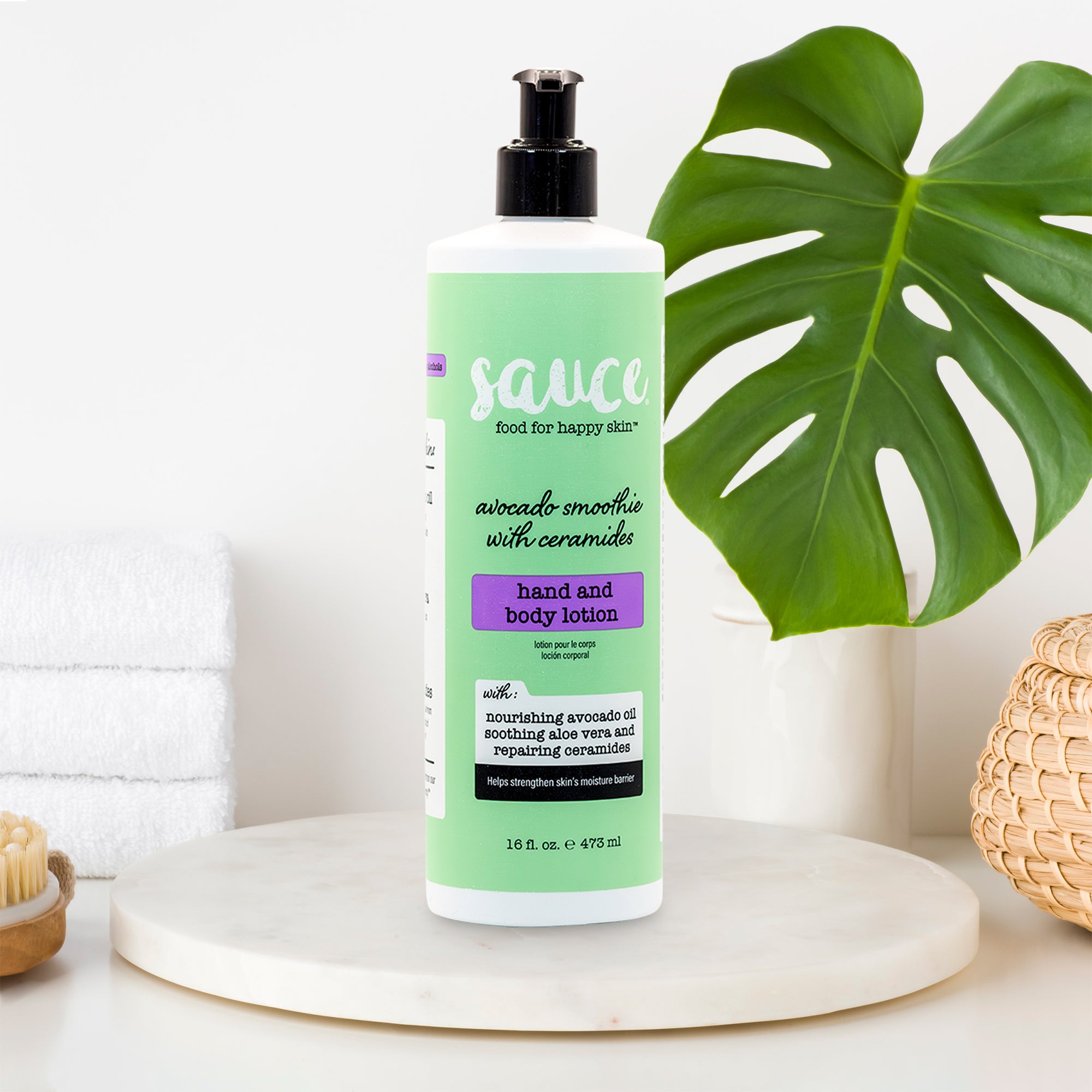 Avocado Smoothie With Ceramides Lotion – Sauce Beauty