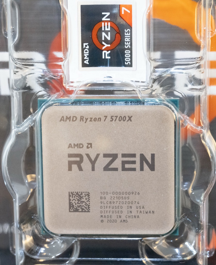New AMD Ry-Zen 7 5700X 3.4GHz 8-Core 16-Thread CPU 7NM Zen 3