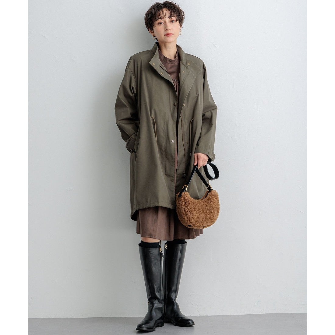 23区 【SLOW/一部店舗限定】マルチウェイ モッズコート （カーキ系