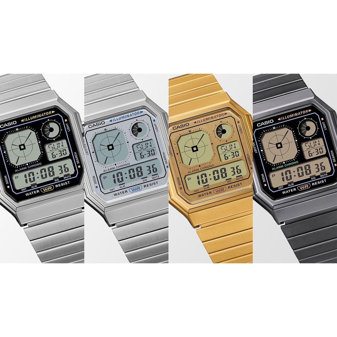 CASIO CLASSIC / A130WEGG-1AJF （ガンメタリック） -靴＆ファッション