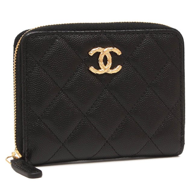 シャネル CHANEL 二つ折り財布 小銭入れ コインケース マトラッセ