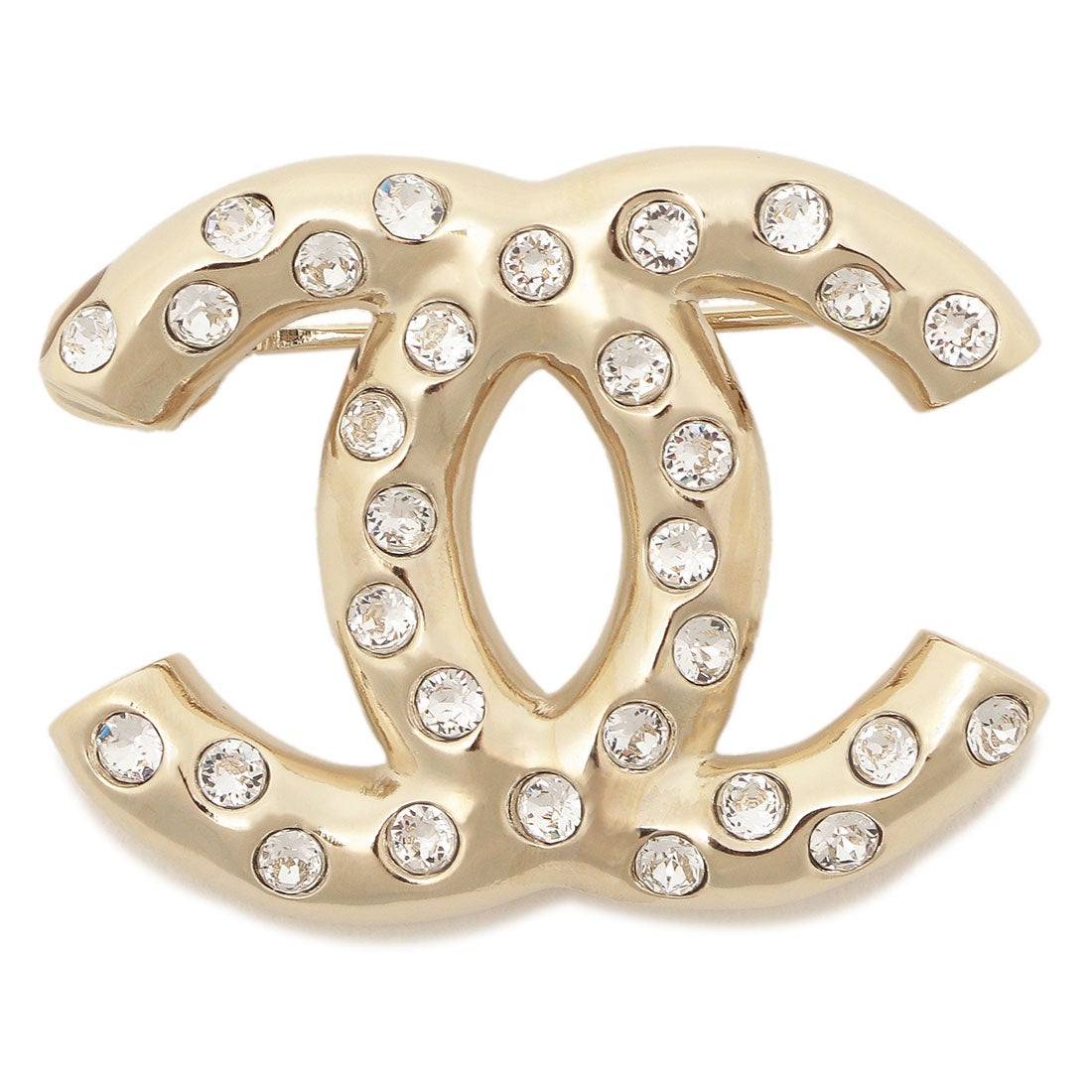 シャネル CHANEL ブローチ ココマーク CCマーク ゴールド シルバー