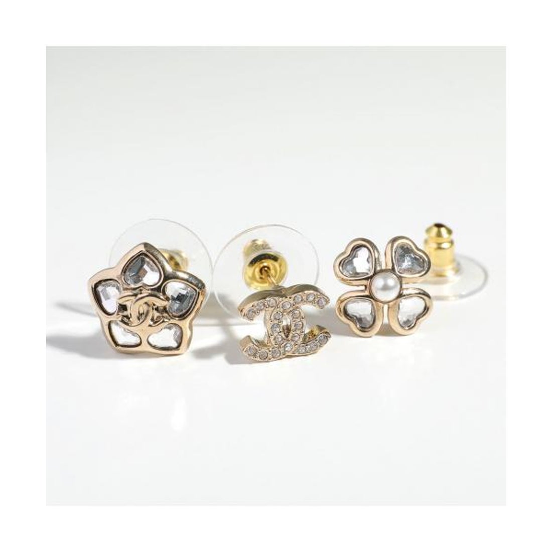 シャネル CHANEL CHANEL ピアス ピアス ABG272 B21851 3点セット ココ