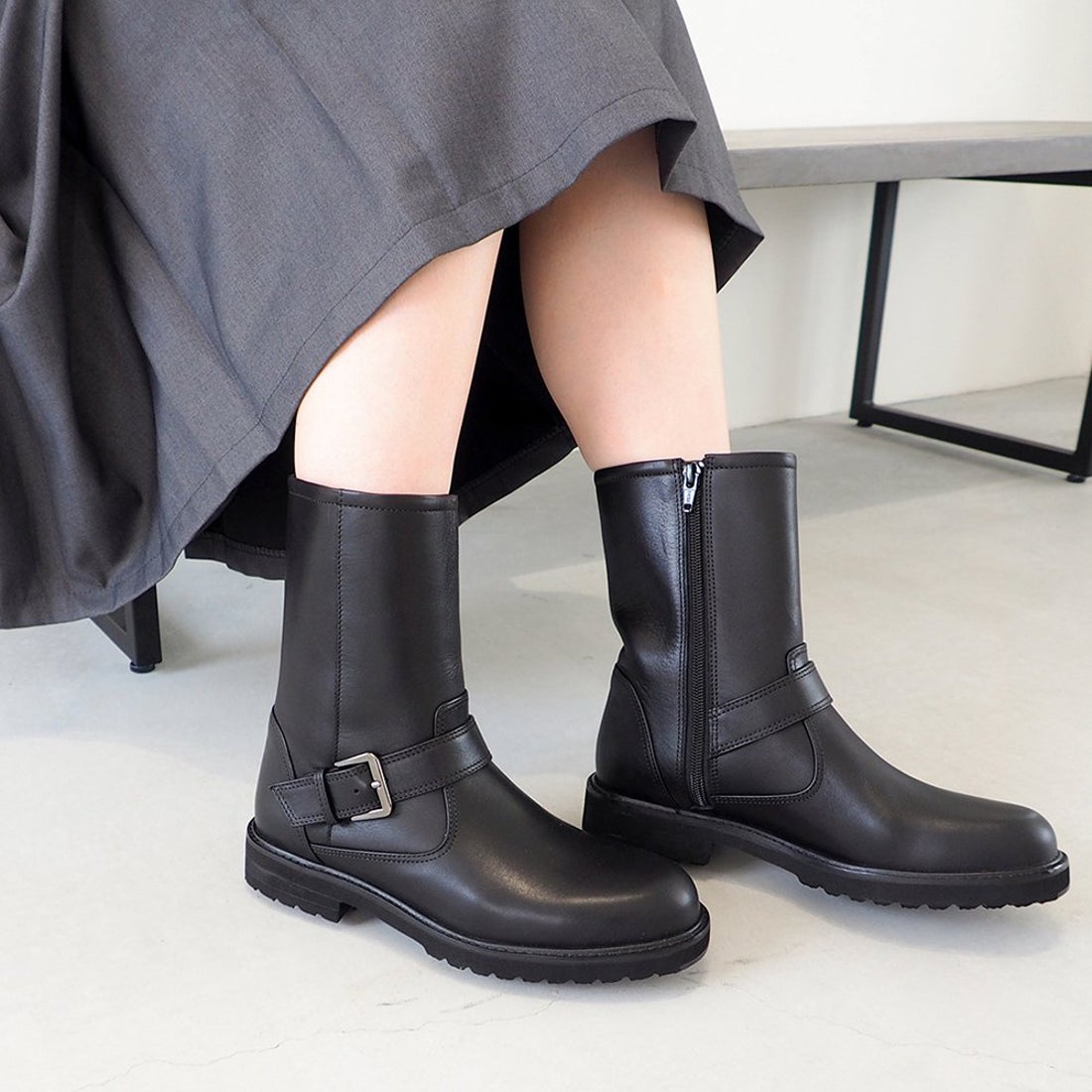 アシナガオジサン あしながおじさん 撥水│エンジニアブーツ