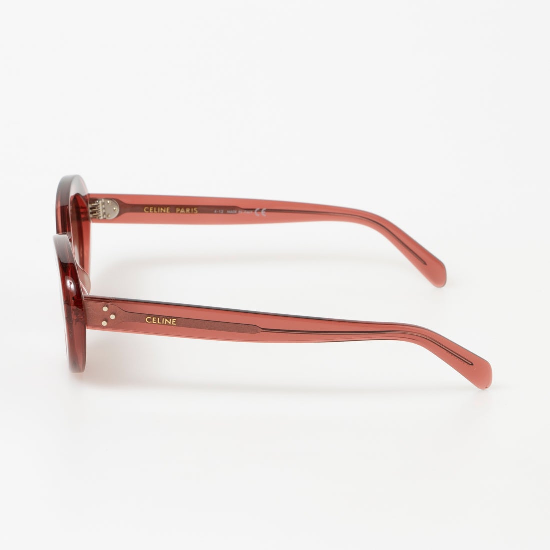 セリーヌ CELINE サングラス レディース メンズ （クリアレッド
