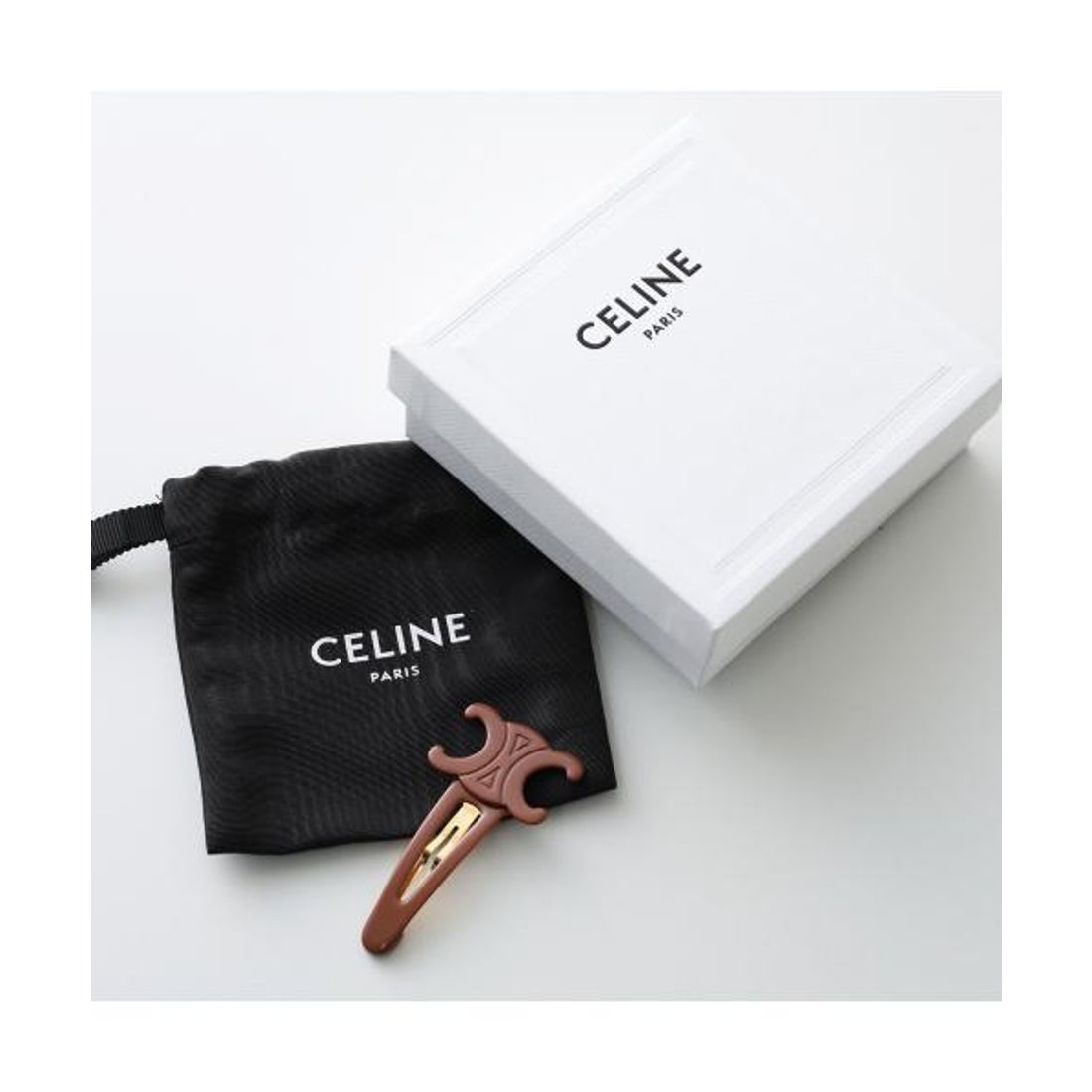 セリーヌ CELINE CELINE ヘアクリップ Large Snap Hair Clip 460PT6CSC