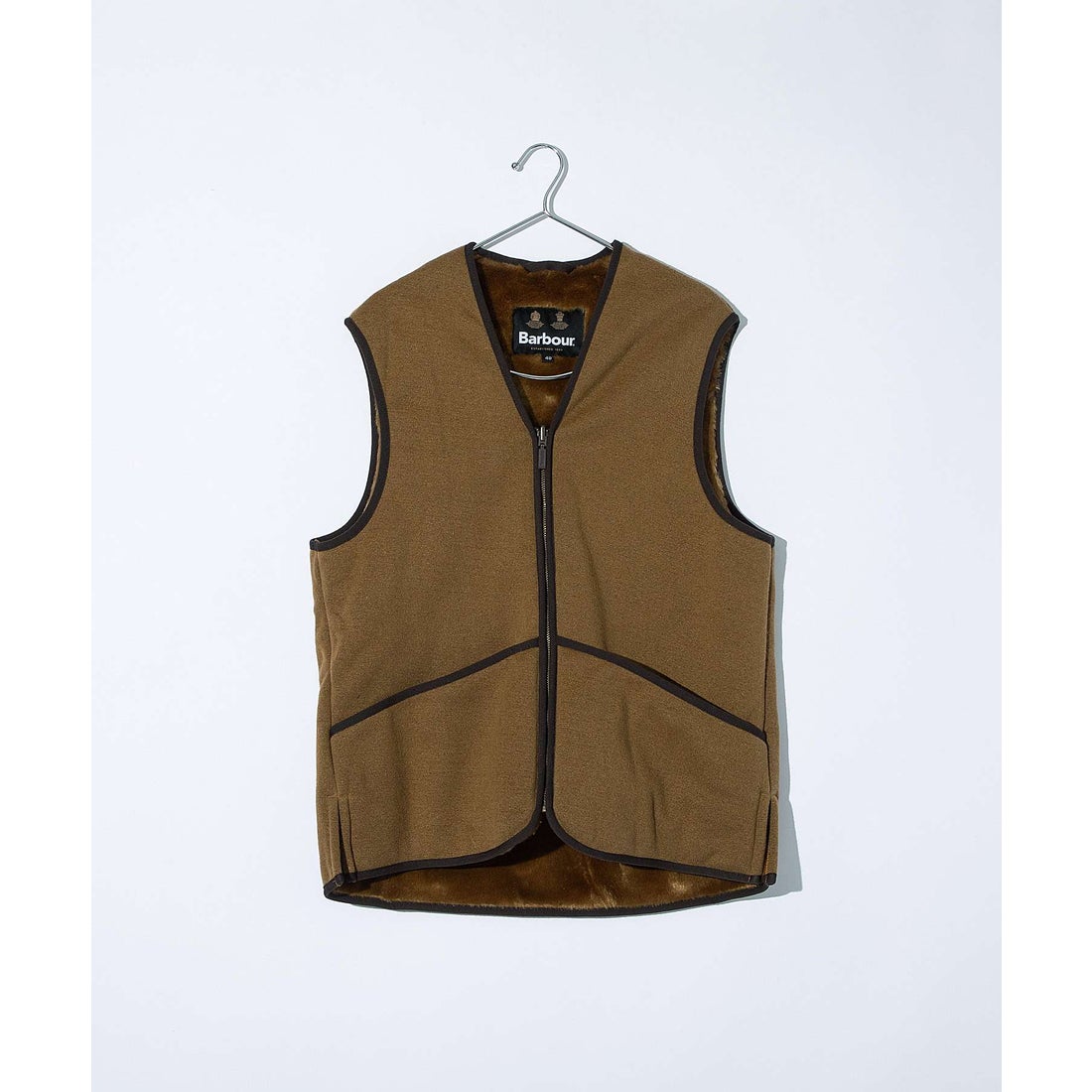 バブアー Barbour MLI0004 ベスト Warm Pile Waistcoat Zip-In Liner