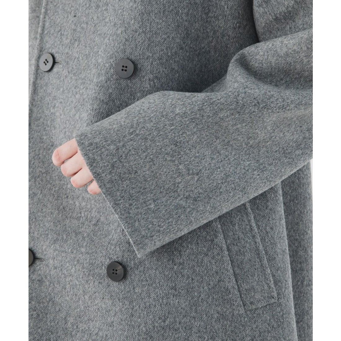 ギャルリー・ヴィー GALERIE VIE ウールダブルフェイス カラーレス