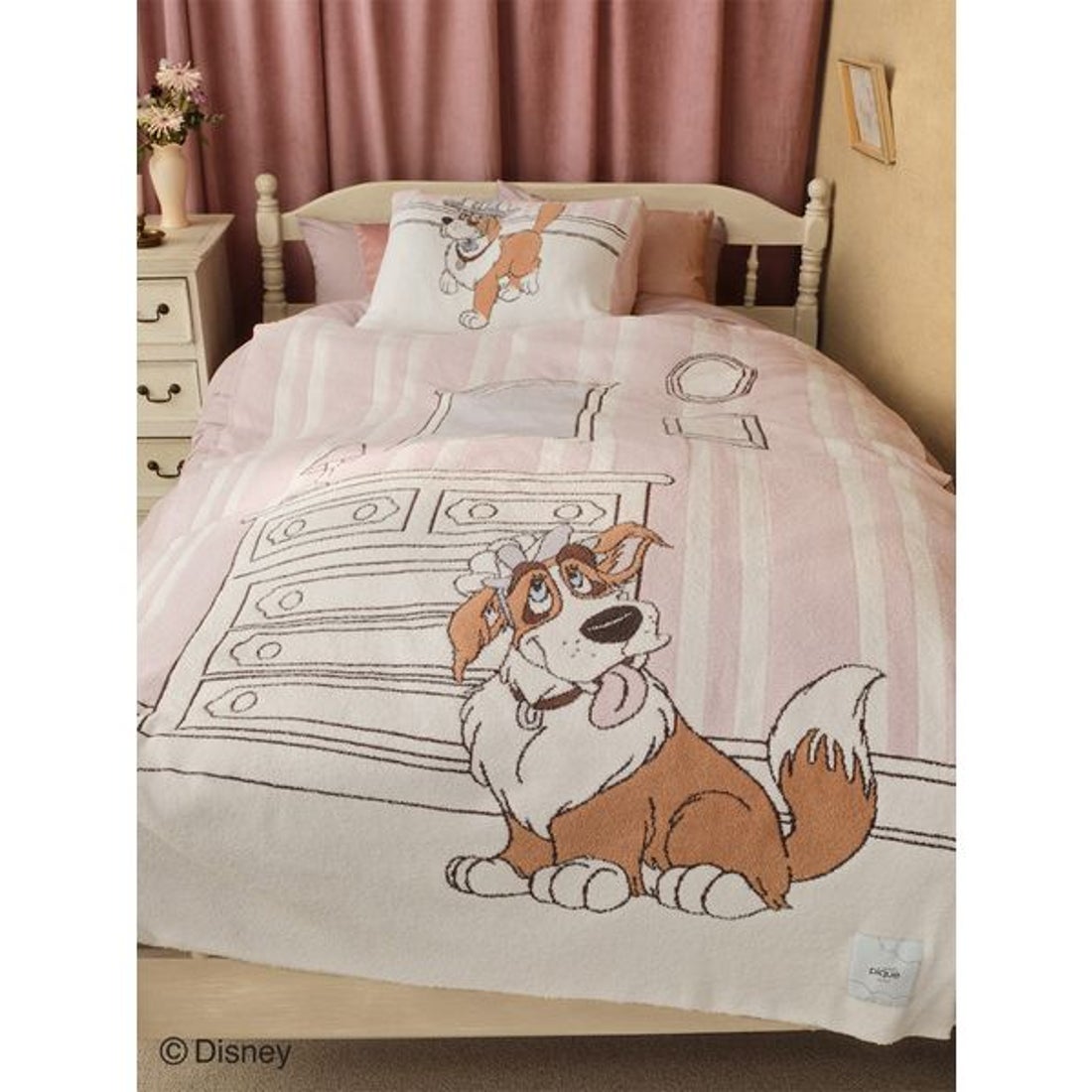 PEANUTS オリジナルアート ジャガードピローケース マルチカバー