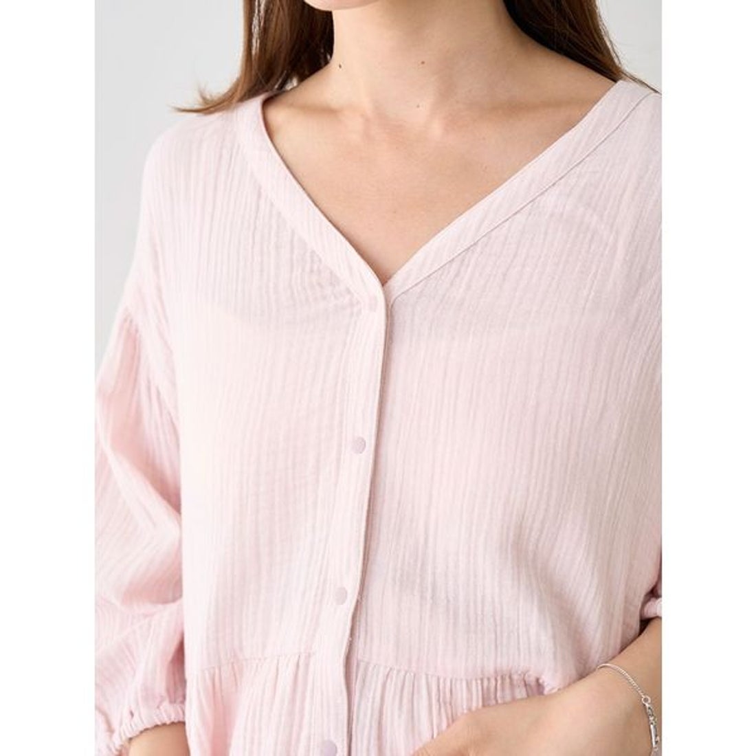 ジェラートピケ gelato pique マタニティガーゼプルオーバー （CGRY