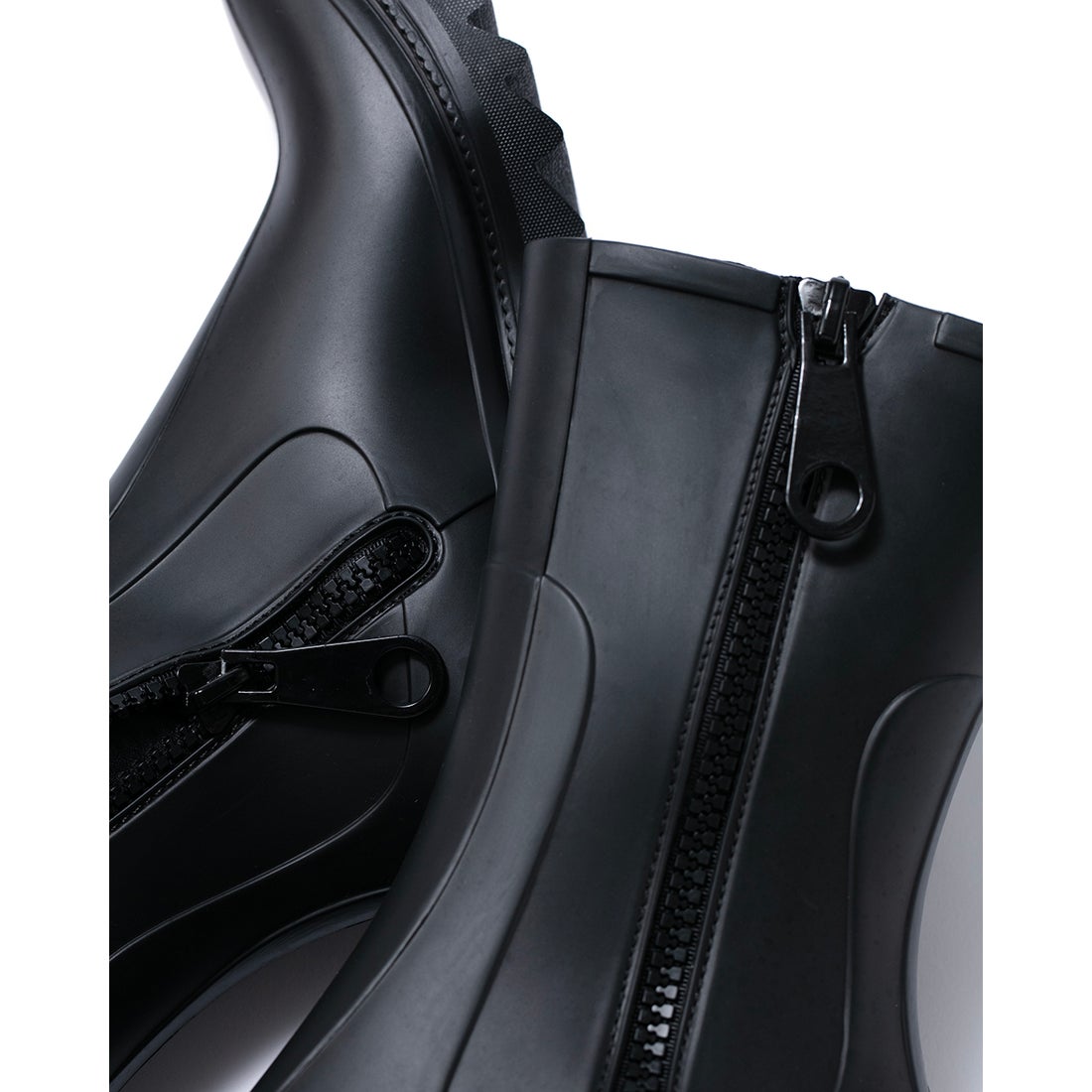 レインブーツ （ブラック ラバー） -Emma Francis / エマ フランシス