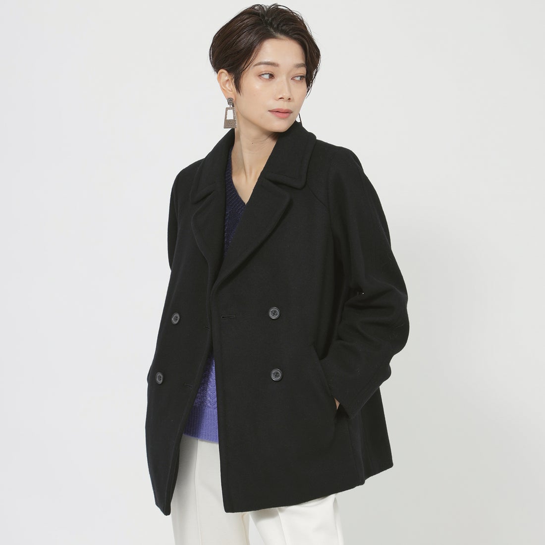 エヴェックス バイ クリツィア EVEX by KRIZIA ウールビーバー