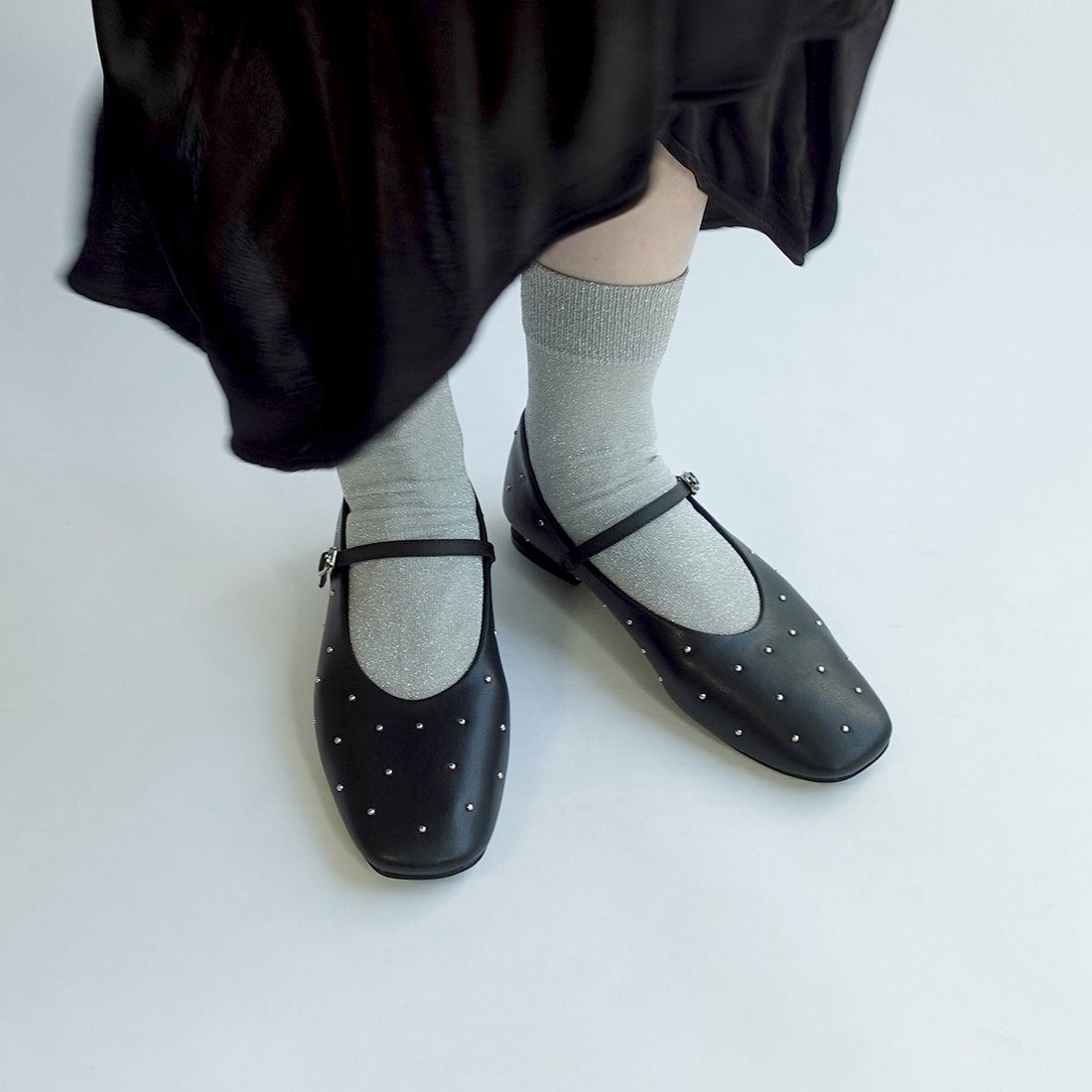 ダニエラアンドジェマ Daniella & GEMMA スタッズメリージェーン